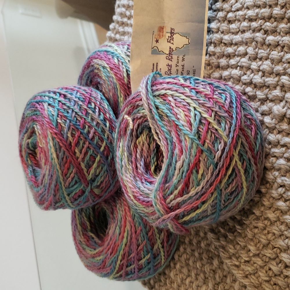 Rock River Fibers Yarn 4 skeins